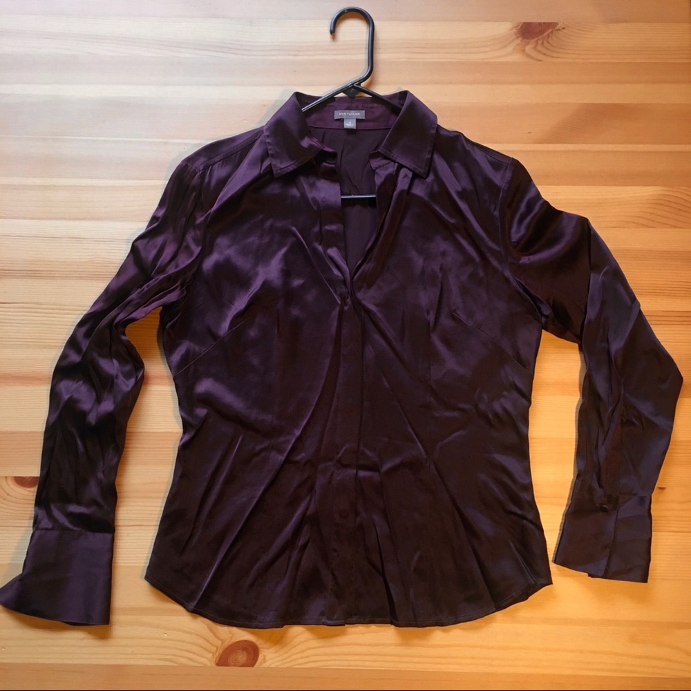 Ann Taylor Silk Blouse